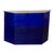 Blue International Acrylic Glass Reception Display Stands, 1980, Set of 2 For Sale