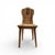 Wood 19c Belgian Antique Chairs With Coat of Arms From Chateau (Six Available) For Sale - Image 7 of 11
