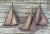 Sienna 1970s Curtis Jerè Inspired Metal Wall Sculpture - 3 Sailboats For Sale - Image 8 of 8