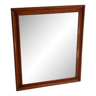 Vintage Wooden Mirror For Sale