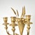 Mid 20th Century Single Wheat Sheaf and Bow Wall Sconce Candle Holder | Vintage Italian Gilt Hollywood Regency For Sale - Image 5 of 14