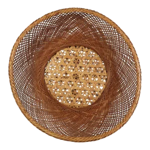 Mid 20th Century Large Vintage Asian Bamboo Herb Drying Basket