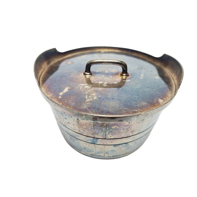 Art Deco Butter Bowl, Belgium, 1950s For Sale - Image 4 of 14