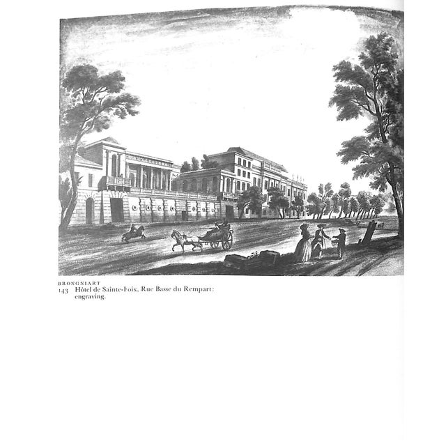 "Paris Domestic Architecture of the 18th Century" 1972 Gallet, Michael For Sale - Image 11 of 12