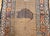 Antique 19th C. Persian Kurdish Camelhair Runner Rug, Hand-Knotted Geometric Pattern, 4x12, Camelhair & Ivory For Sale - Image 9 of 15