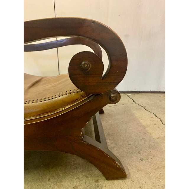 20th Century Leather Swedish Chair For Sale - Image 14 of 16