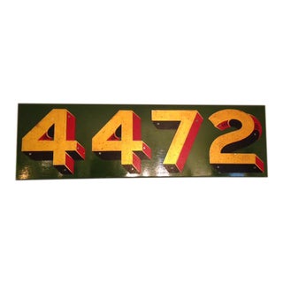 'The Royal Scotsman' Movie Set Signage For Sale