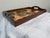 Arts & Crafts Annie Modica Wine + Cheese Lacquered Tray, Signed For Sale - Image 3 of 12