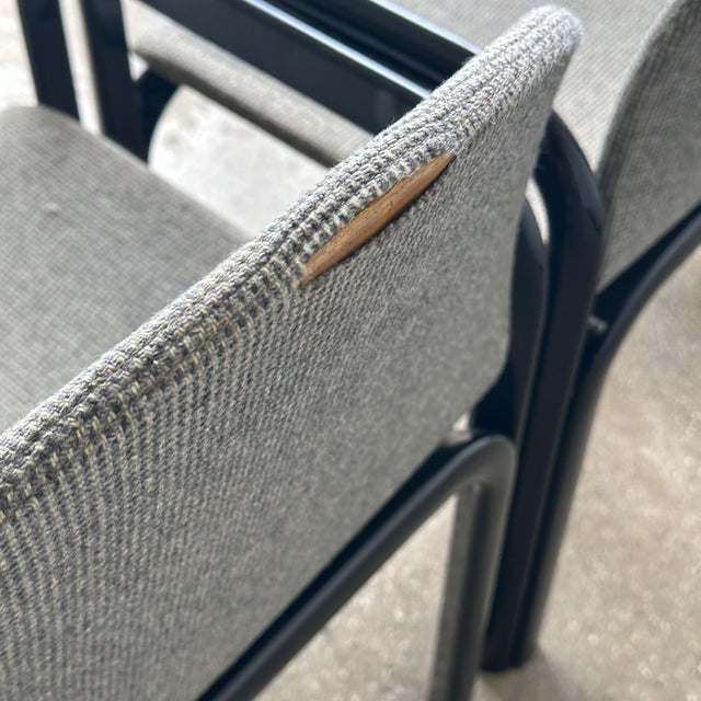 1970s Orsay Chairs by Gae Aulenti for Knoll- Set of 4 For Sale In Chicago - Image 6 of 9