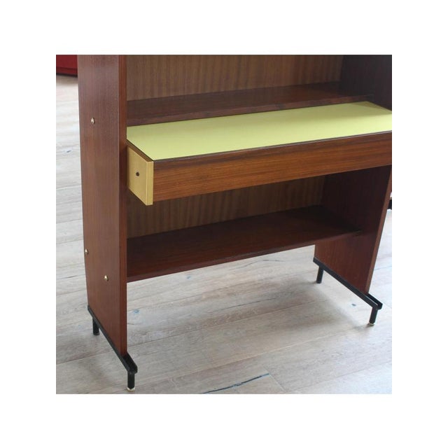 Bookcase with Pull-Out Desk, Italy, Turin, 1960s For Sale - Image 11 of 13