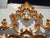 Vintage Italian Rococo Ornate Gold Gilt King Headboard ~ Hollywood Regency For Sale - Image 4 of 14