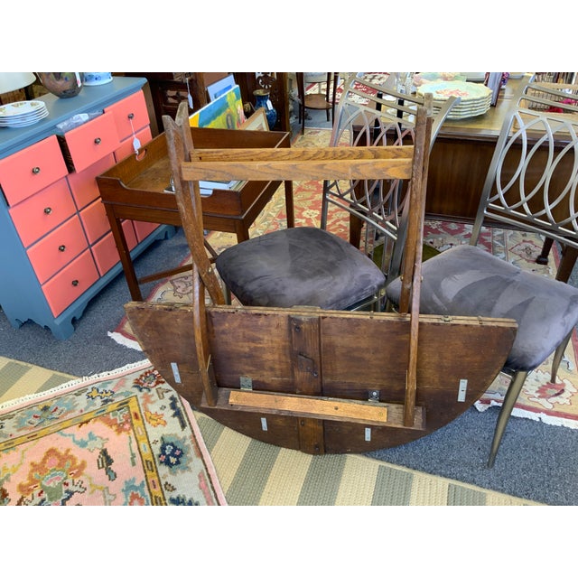 Late 19th Century Antique Folding Coaching Table For Sale - Image 12 of 12