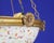Antique French Glass & Gilt Bronze Tutti Frutti Ceiling Light, 1920s For Sale - Image 4 of 8