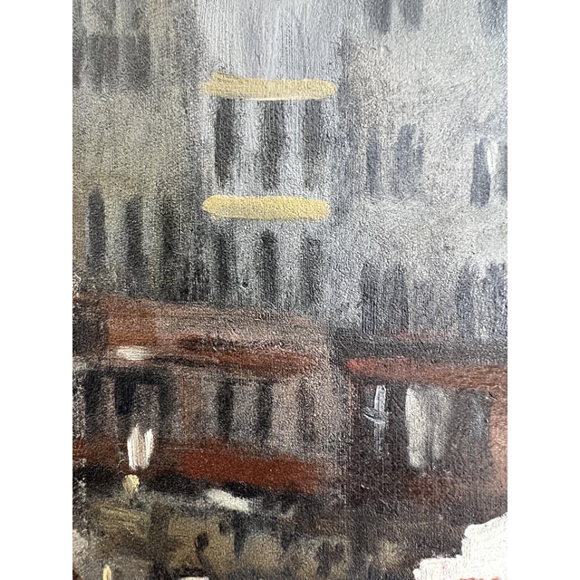 André Julien Prina, Maisons de Genève, 1962, Oil on Canvas, Framed For Sale - Image 5 of 17