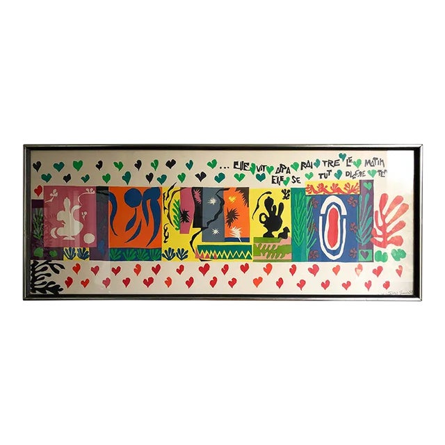Vintage Henri Matisse Lithograph 
