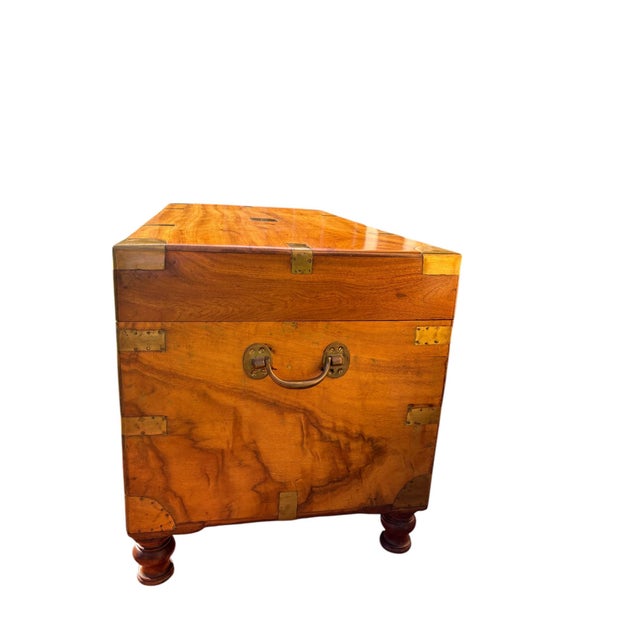 Anglo-Indian Camphor Campaign Chest For Sale In Tampa - Image 6 of 11