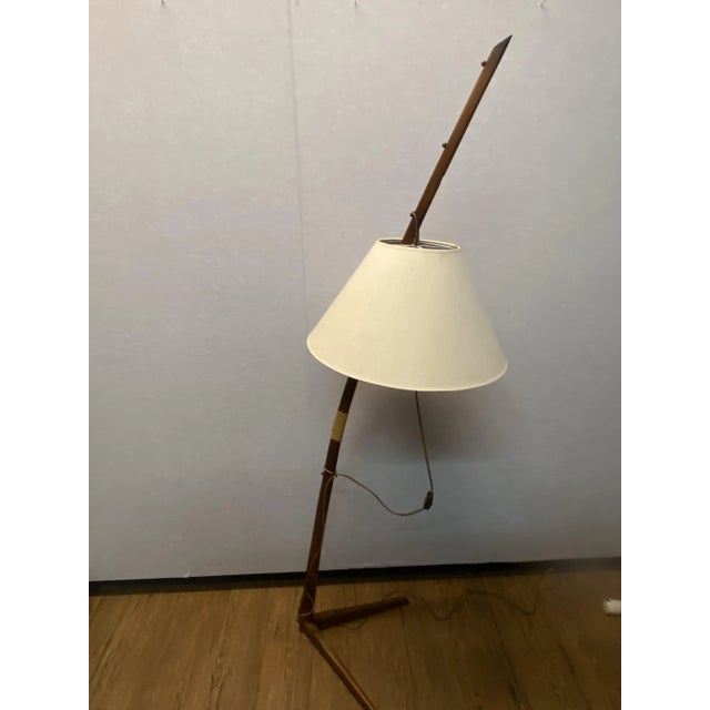 Vintage Dornstab Floor Lamp by A. Pöll for J.T. Kalmar, Vienna, Austria For Sale - Image 6 of 18
