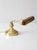 Vintage 1970s Brass Adjustable Banker’s Desk Lamp For Sale - Image 12 of 14