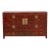 Beautifully Painted Chinese Floral Credenza For Sale