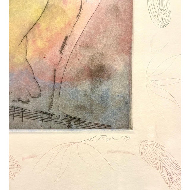 Stanley Boxer, Stanley Boxer Aquatint Intaglio Etching Elephant Herd Abstract Expressionist, 1979 For Sale - Image 14 of 14