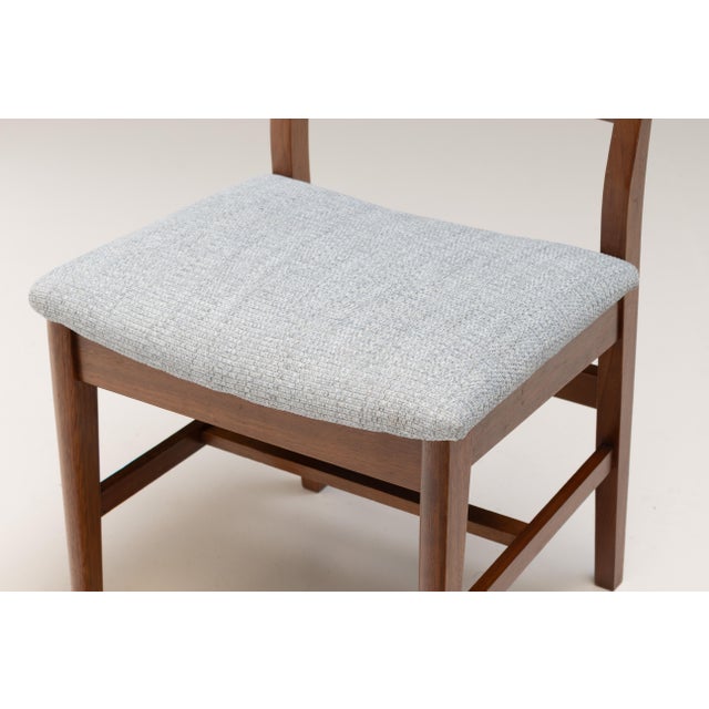 Brown Mid-Century Modern Dining Chairs, 1960s, Set of 6 For Sale - Image 8 of 10