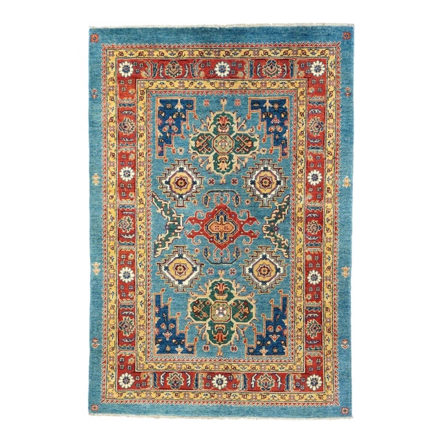Kazak Rug 4' x 6' For Sale