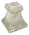 Curved Pedestal in Stone For Sale