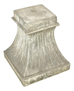 Curved Pedestal in Stone