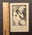 Contemporary Vintage 1960s Tony Mafia Mother & Child Etching Signed Artist Proof For Sale - Image 3 of 6