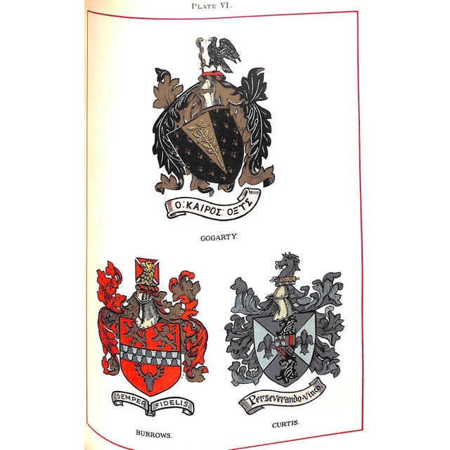 Paper "Amorial Families a Directory of Gentlemen of Coat-Armour" 1929 Fox-Davies, Arthur Charles For Sale - Image 7 of 12