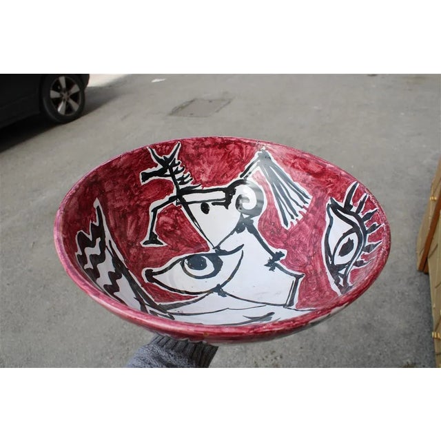 1960s Italian Marine Ceramic Bowl, 1960s For Sale - Image 5 of 15