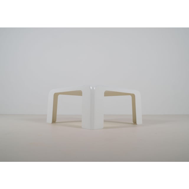 Space Age side table 'Quattro Gatti' designed by Mario Bellini in 1966. This table was manufactured by C&B Italia, later...