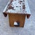 Hand Crafted Folk Art Bench by Local Artist For Sale - Image 4 of 6