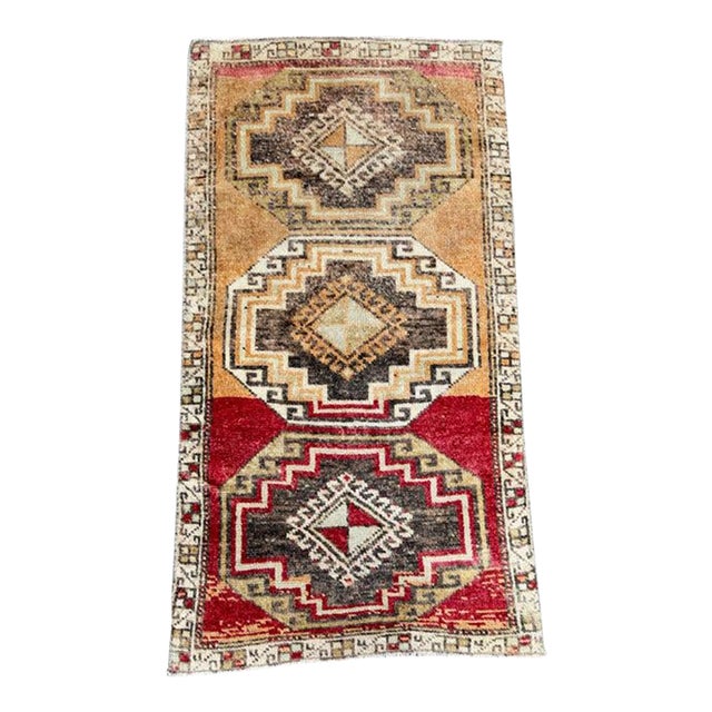 Turkish Yastik Rug 1'8" x 3' For Sale