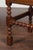 English 1870s Oak Bobbin Leg Side Table with Single Drawer and Stretchers For Sale - Image 10 of 12
