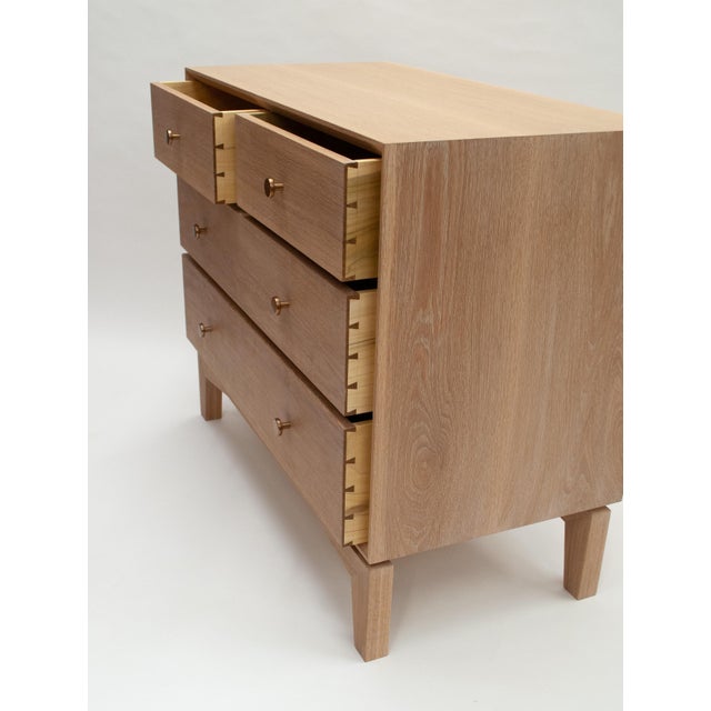 Mid-Century Modern Mid Century White Oak Dresser by Peter Aleksa For Sale - Image 3 of 3