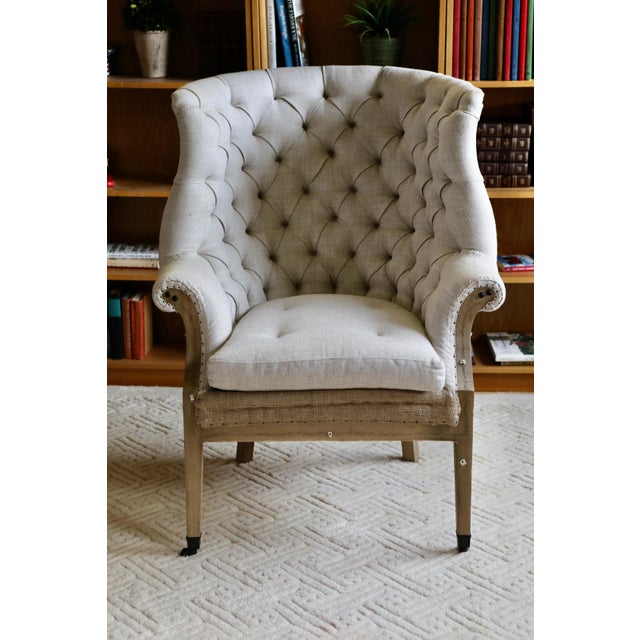 Restoration Hardware 19th Century English Wingback Chair ...