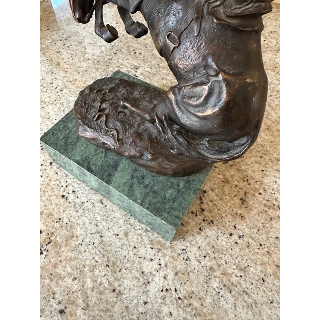 1980s Reproduction of “The Rattlesnake” by Frederic Remington For Sale - Image 4 of 8