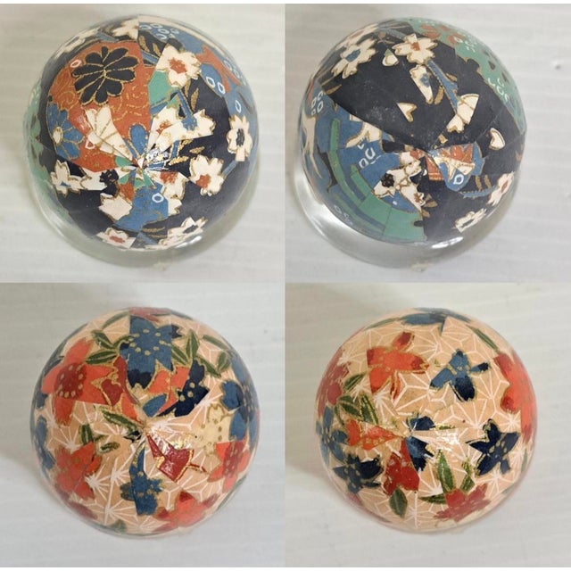 1996 Laurel Burch “Flowering Feline” Ceramic Cat With Japanese Washi Eggs For Sale - Image 11 of 11