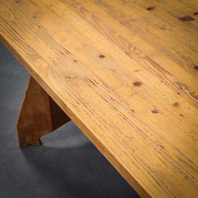 Wood Dining Table by Jacob Kielland Brandt for Christiansen, 1960s For Sale - Image 7 of 9