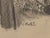 Vintage June Marlowe & Clint Eastwood Charcoal Drawings, Signed by C. Mathis - a Pair For Sale - Image 6 of 10