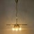 Mid-Century Brass Chandelier, 1970s For Sale - Image 16 of 17