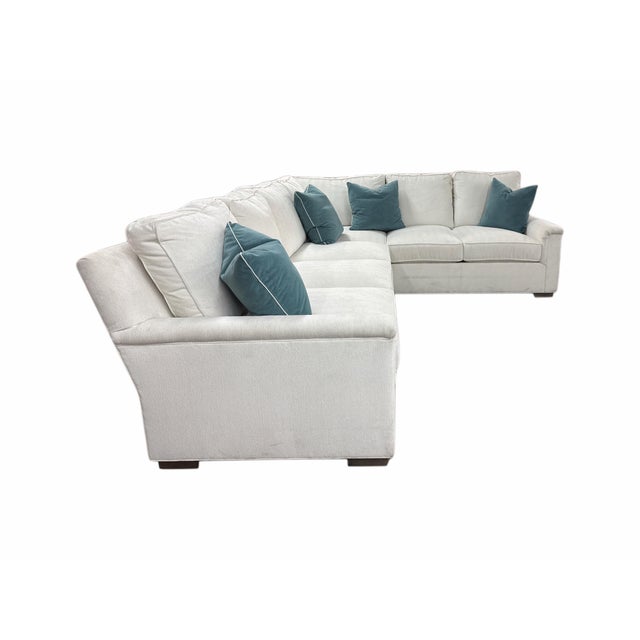 Elevate your living space with this elegant Chaddock sofa, crafted with durable performance fabric for long-lasting...