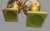 Antique Old Paris Porcelain Pair Urn Cachepots Hand Painted Figural Floral Gilt For Sale - Image 6 of 9