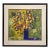 Lê Quảng Hà (Vietnamese) Abstract Floral Still Life W/ Phallic Symbolism–Oil Painting For Sale