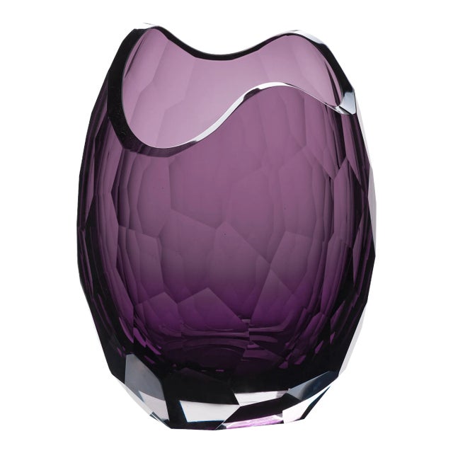 ARTEL Glacier Vase, Purple For Sale