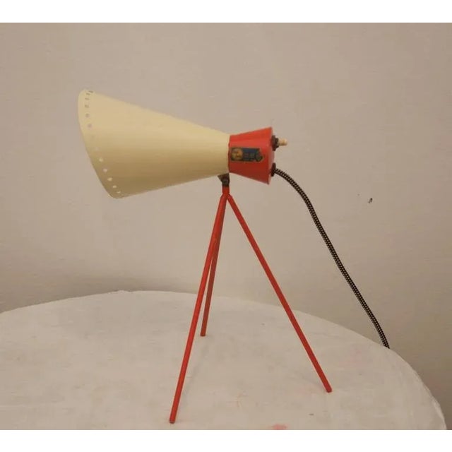 Josef Hurka Model 1816 Table Lamp by Josef Hurka for Napako, 1954 For Sale - Image 4 of 10