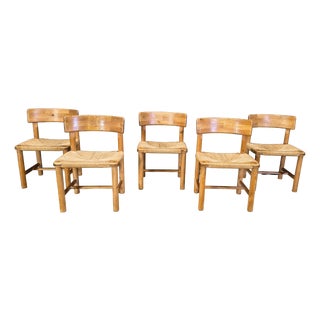 Dining Chairs from Rainer Daumiller, 1970s, Set of 5 For Sale