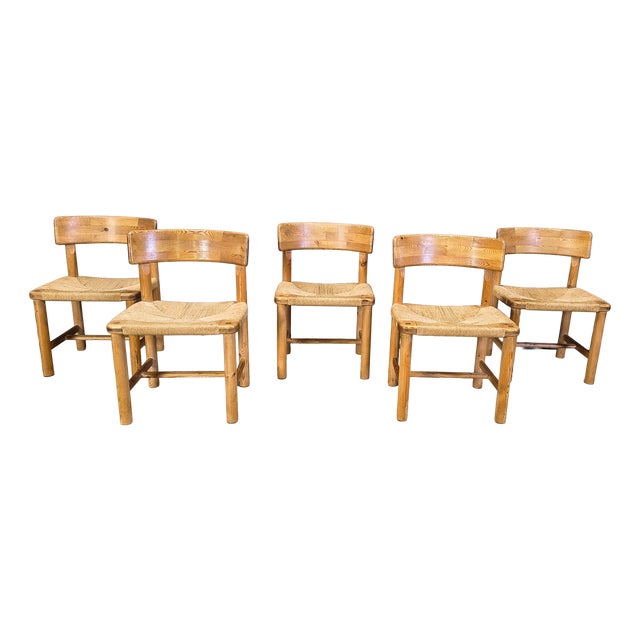 Dining Chairs from Rainer Daumiller, 1970s, Set of 5 For Sale