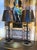 Vintage Lawson Industrial Iron Table Lamp For Sale - Image 4 of 5